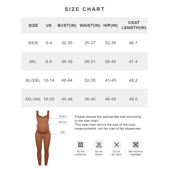 BodyFlexx Maternity Catsuit Jumpsuit | Back Support | Padded Breast Support - Picture 12 of 12
